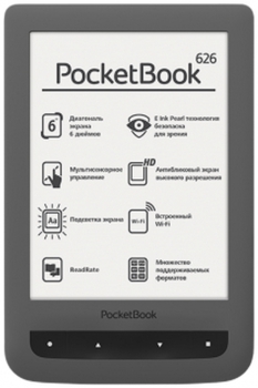 PocketBook 626 Grey PocketBook 626 Grey
